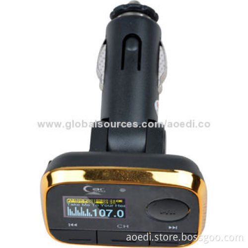 Good Quality Car MP3 Player with Built-in Capacity, FM Transmitter, Supports SD Card, USB Flash